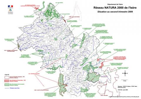 Le réseau Natura 2000 en Isère